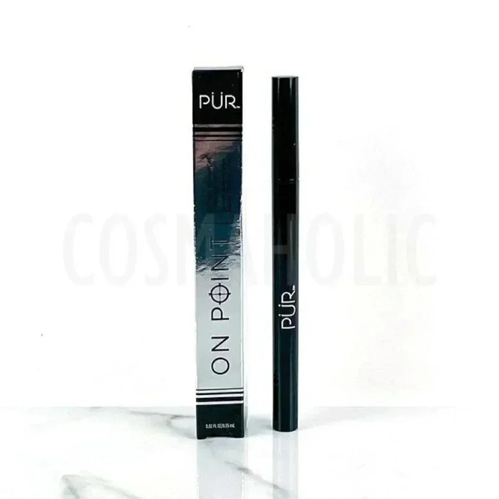 PUR On Point Waterproof Liquid Eyeliner Pen Bold Black Matte
